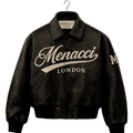 Menacci London Velvet Dusk Leather Jacket
