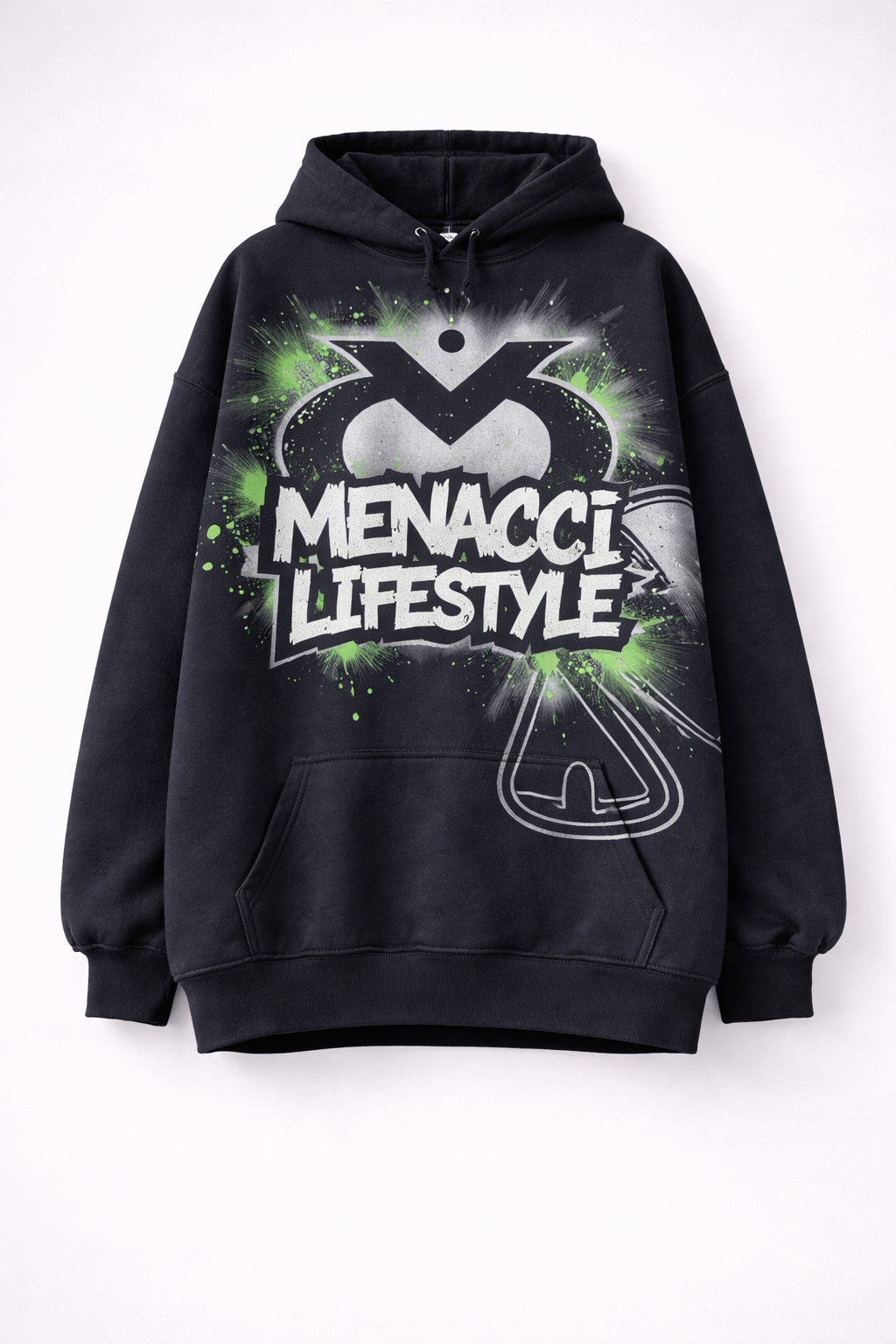 Menacci Lifestyle Urban Splash Hoodie